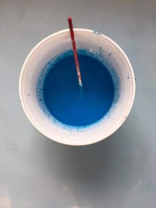 Microcement Blue